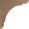 Ekena Millwork 1 3/4"W x 8"D x 8"H Medium Olympic Wood Vintage Decor Bracket, Weathered Brown BKTWD01X08X08OLBR - alternate 3
